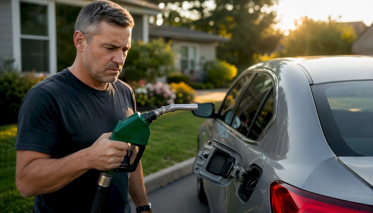 Diesel in a Gas Tank? Stop, Don't Start, Call Now